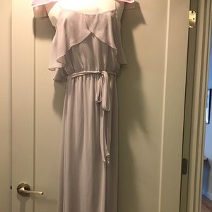 Amsale Nouvelle Julia Bridesmaids Dress in Mist